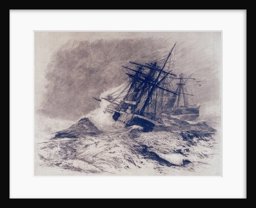 The escape of HMS 'Calliope' by William Lionel Wyllie