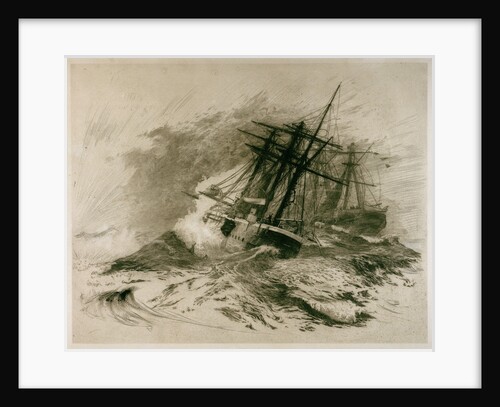 The escape of HMS 'Calliope' by William Lionel Wyllie
