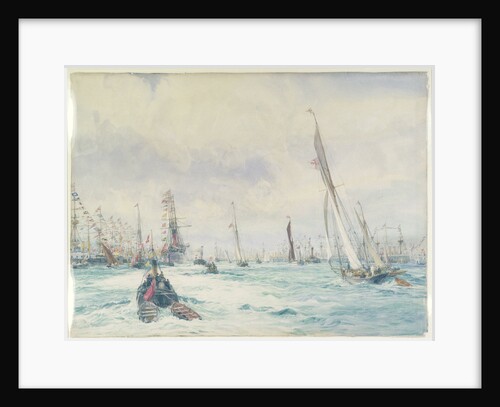 Naval review by William Lionel Wyllie