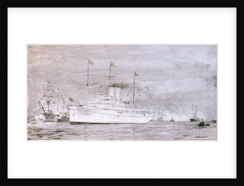 HMS  'Medina' by William Lionel Wyllie