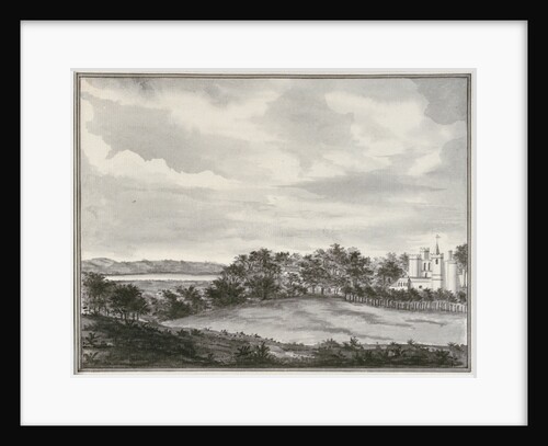 View of Vanbrugh Castle, Greenwich by John Charnock