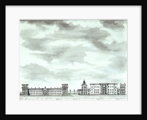 View of the Royal Hospital, Greenwich by John Charnock