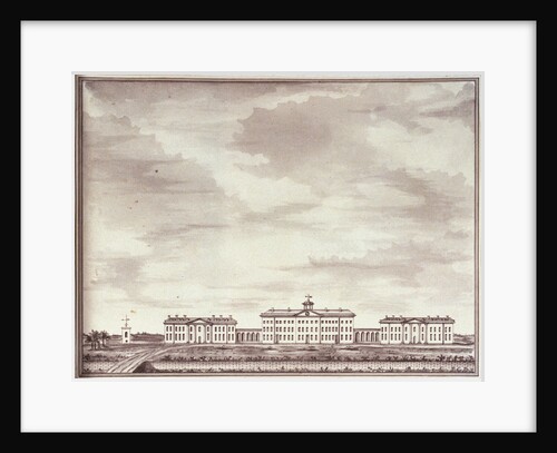 Early view of the Royal Artillery Barracks, Woolwich by John Charnock