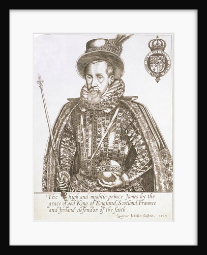 James I (1566-1625) by Laurence Johnson