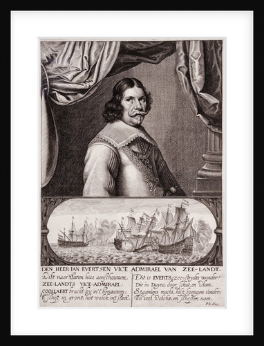 Vice Admiral Jan Evertsen (1600-1666) by P.I. Vos