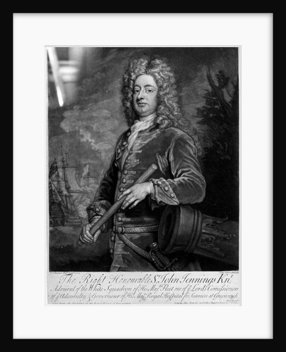 Admiral Sir John Jennings (1664-1743) by Godfrey Kneller