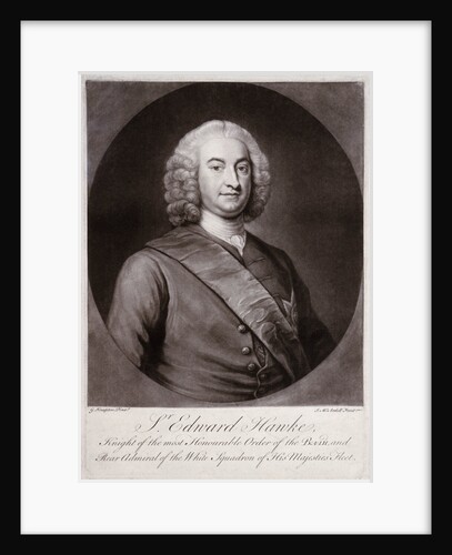 Sir Edward Hawke (1705-1781) by James Knapton