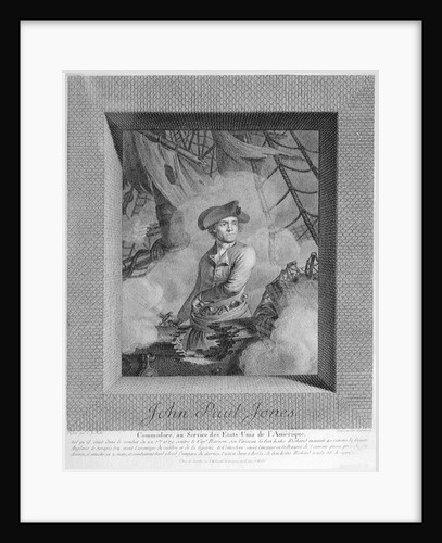 Captain John Paul Jones (1747-1792) by C.J. Notte
