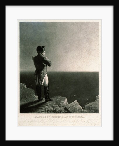 Napoleon musing at St Helena by Benjamin Robert Hayden