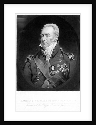 Admiral Sir Richard Goodwin Keats. G C B. Governor of the Royal Hospital, Greenwich by John Jackson