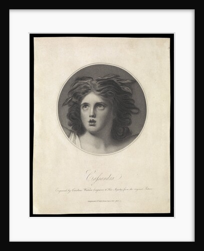Emma Hamilton as Cassandra by George Romney