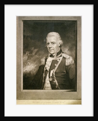 Henry D'Esterre Darby Esqr. Captain of His Majesty's Ship 'Bellerophon' Aug 1st 1798 by William Beechey