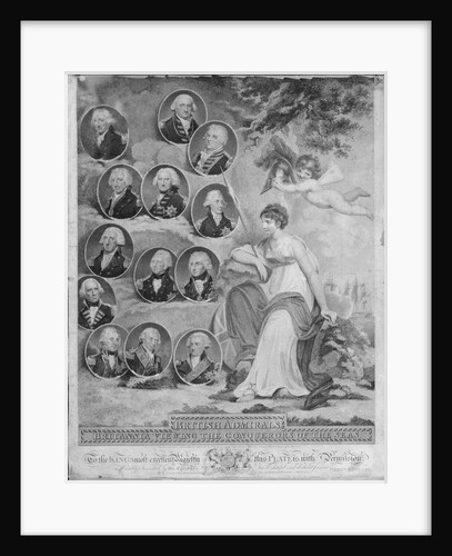 British Admirals Britannia viewing the Conquerors of the Seas by John Hoppner