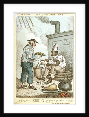 Naval Scenes - or sketches afloat - No 3. Cooking by Thomas McLean