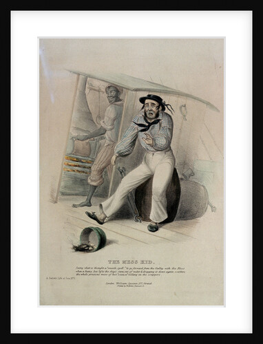 The Mess Kid. A sailor's life at sea. no 2 by W. Kohler