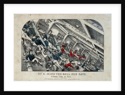 Dy'e Mind the Roll She Gave. Dinner Time at Sea by H.M. Currie & Son