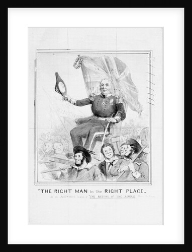 The Right Man in the Right Place, , or the Southwark version of 'The Return of the Admiral [Charles Napier] by Touchstone