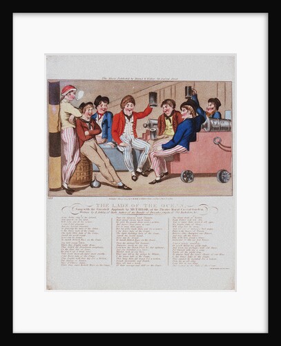 The Lads of the Ocean, Sung with the Greatest Applause by Mr Taylor, of the Theatre Royal Covent Garden by Robert Laurie & James Whittle