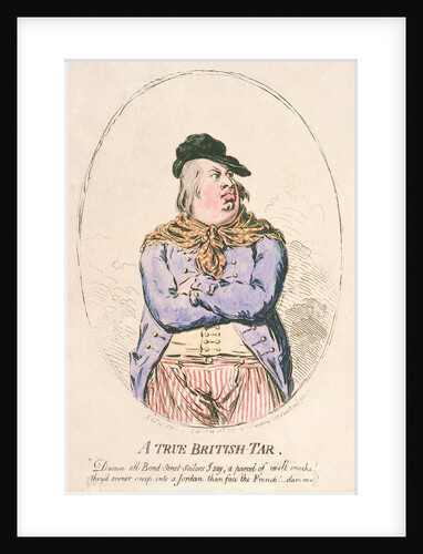 A true British tar by James Gillray