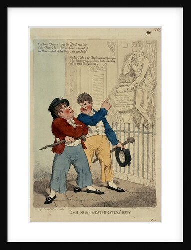 Sailors in Westminster Abbey by S.W. Fores