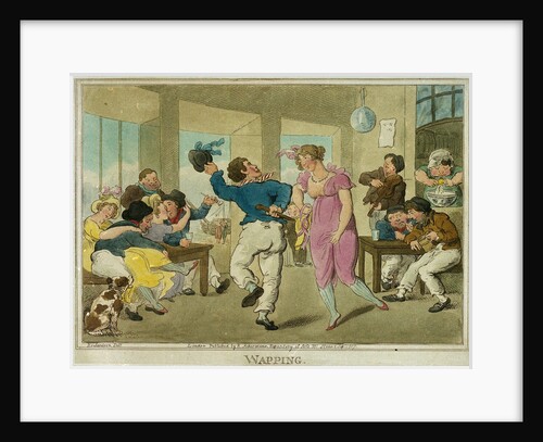 Wapping by Thomas Rowlandson