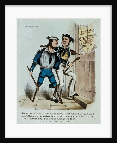 'Droll Doings No 29. Shiver my timbers, Jack by C.F.