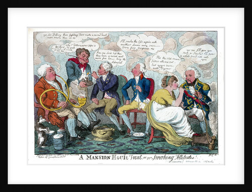 A Mansion House treat or smoking attitudes by S.W. Fores