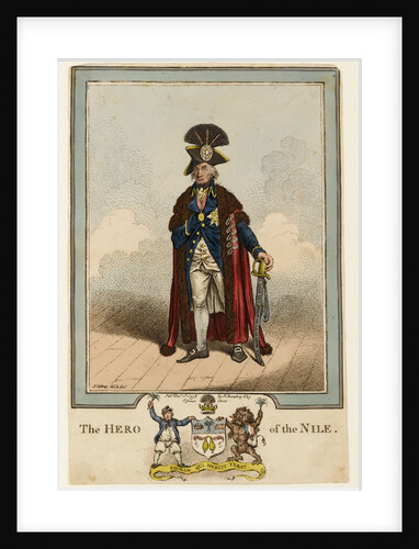 The Hero of the Nile by James Gillray