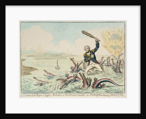 Extirpation of the Plagues of Egypt... by James Gillray