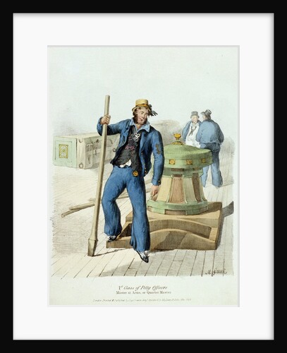 1st Class of Petty Officers: Master at Arms, or Quarter Master by M. Gauci