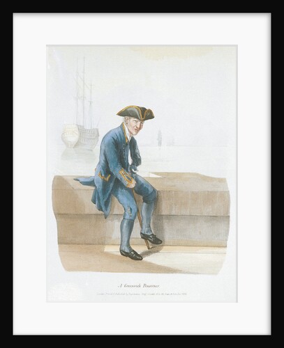 A Greenwich Pensioner (uniform) by Engelmann