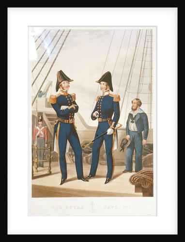 The Royal Navy, No 1. Captain. Lieutenant by unknown