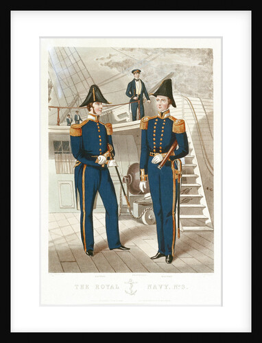The Royal Navy. No 3. Doctor. Boatswain. Master by R.H.C. Ubsdell