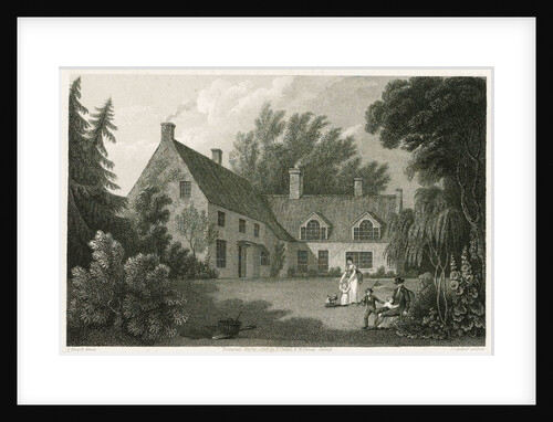 The Parsonage House of Burham Thorpe by Isaac Pocock