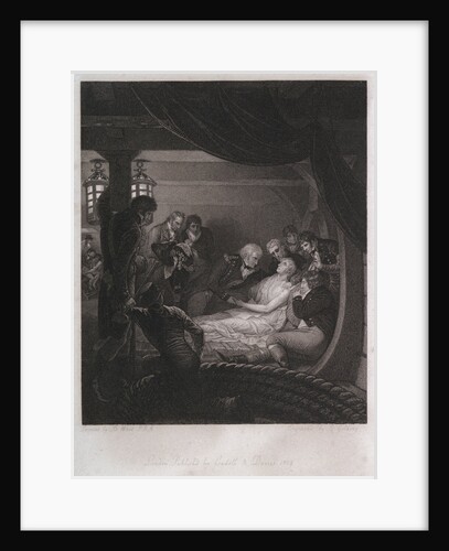 Death of Nelson on board the 'Victory' by Benjamin West