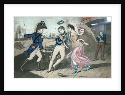 The Noble Admiral Lord Nelson, falling in the Arms of Victory... by P. Patriarcha