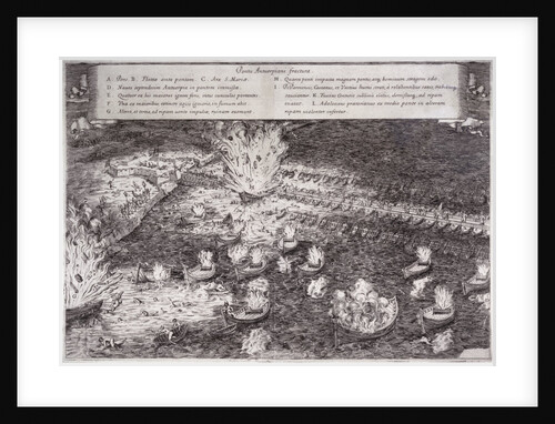 The Hellburners of Antwerp, 1585 by unknown