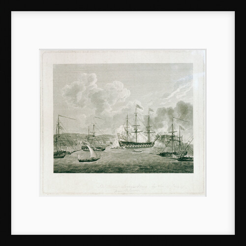 The taking Severndroog by Sir W James from D Serres by Dominic Serres