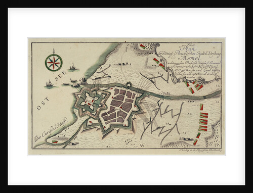 Plan of Memel by unknown