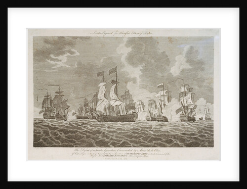 Defeat of a French squadron off Cape Lagos, 18 August 1759 by Goldar
