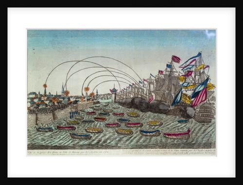The Capture of Havana, 7 July - 14 August 1762 by unknown