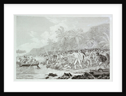 The Death of Captain Cook (untitled) by Francesco Bartolozzi