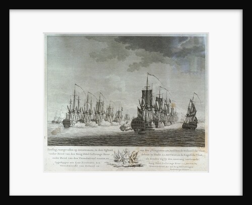 Dogger Bank, 5 August 1781 by J. Ouwater