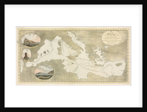 General Chart of the Mediterranean by J. White