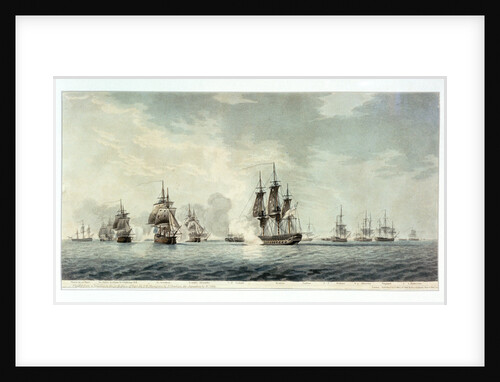 Battle of the Nile by Francis Chesham