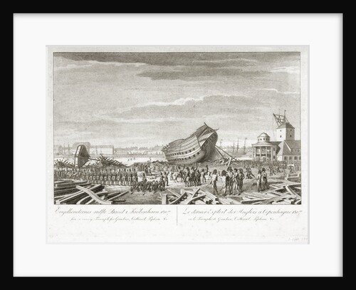 The Battle of Copenhagen, 1807 by unknown