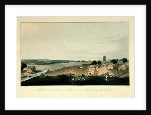 Isle of France No. 2. A west view of the Moulin a Pondre, where the British Army halted on 30 November 1810 by R. Temple