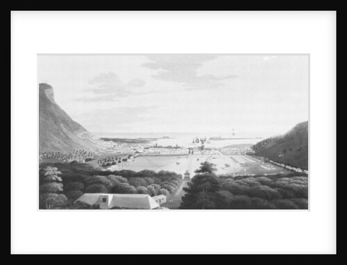 Isle of France No. 4. Port Louis, from the Champ de Mars by R. Temple