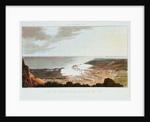 Isle of France No. 5. The Town, Harbour, and Country, Eastward of Port Louis by R. Temple