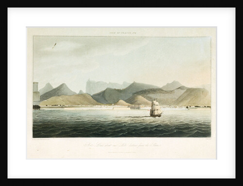 Isle of France No.8: Port Louis, about one mile distant from the shore by R. Temple
